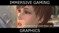 AMD immersive gaming demo