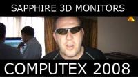 HEXUS - Computex 2008 :: Sapphire unveil 3D monito...